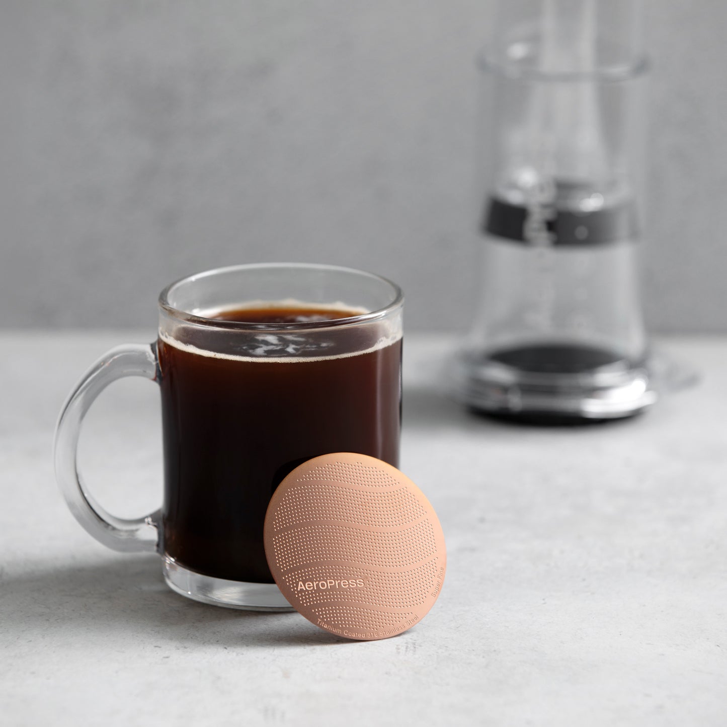 AeroPress Gold Tone Filter, Permanentfilter für AeroPress