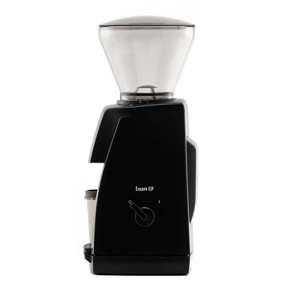Baratza Encore ESP elektrische Kaffeemühle schwarz, Seutenansicht