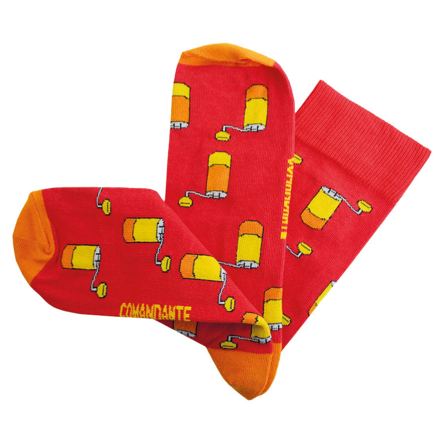 Comandante Socken rot 42-46