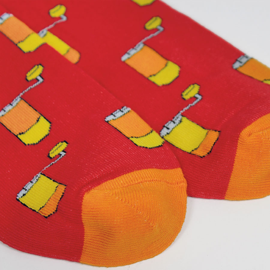 Comandante Socken rot 42-46