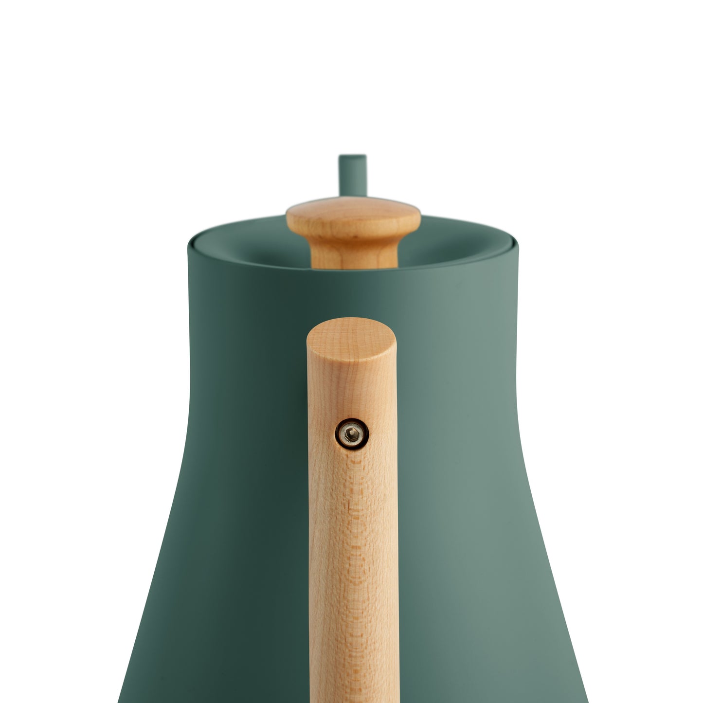 Fellow Stagg EKG Wasserkocher elektrisch, Smoke Green + Maple 0,9 l