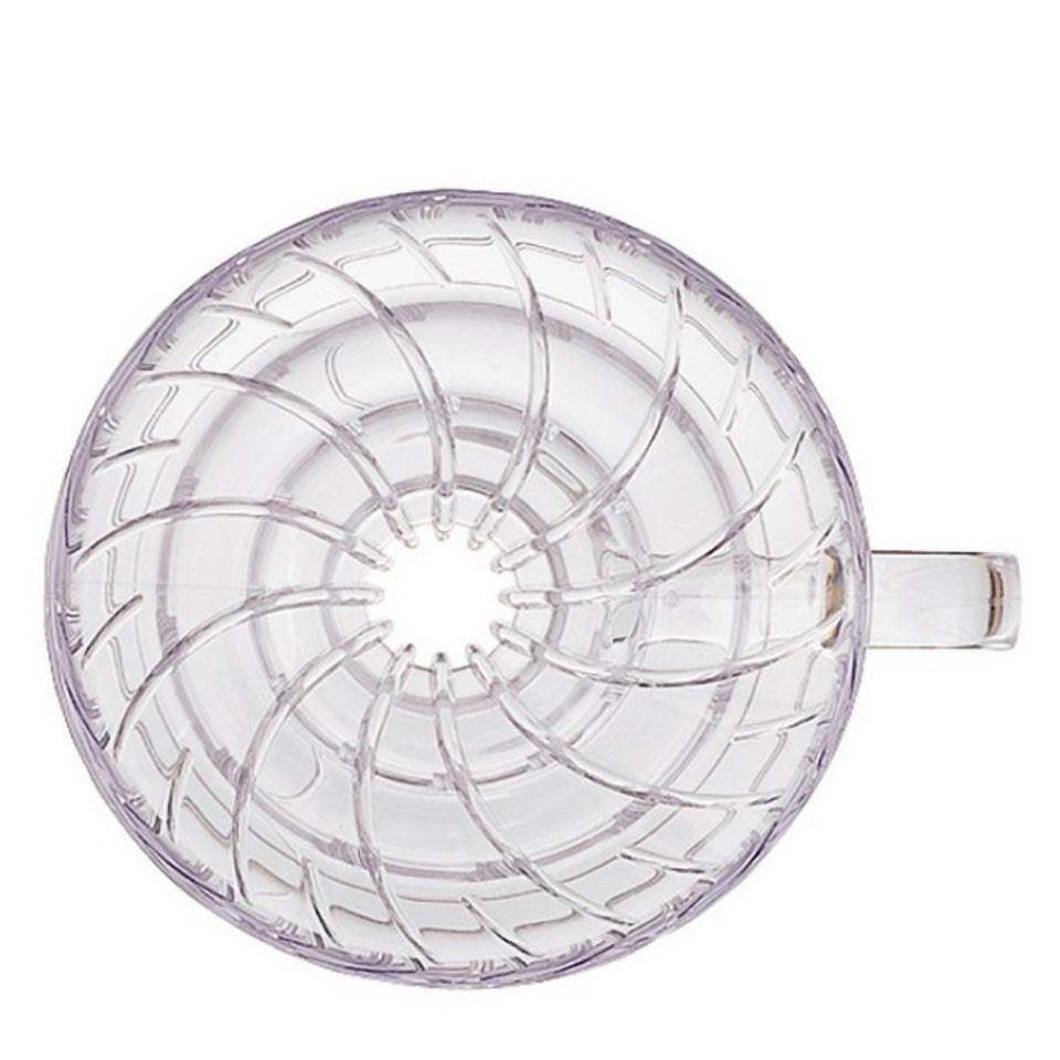 Hario Handfilter Coffee Dripper V60 Größe 03, Transparent