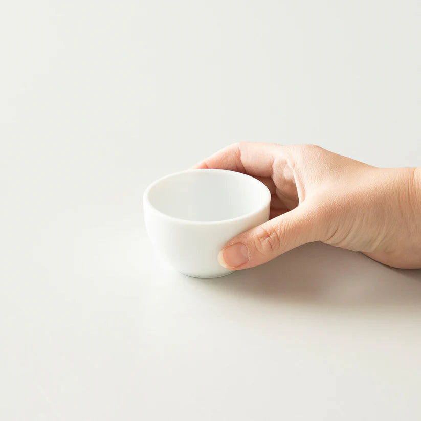 Origami Sensory Espresso Cup Round White