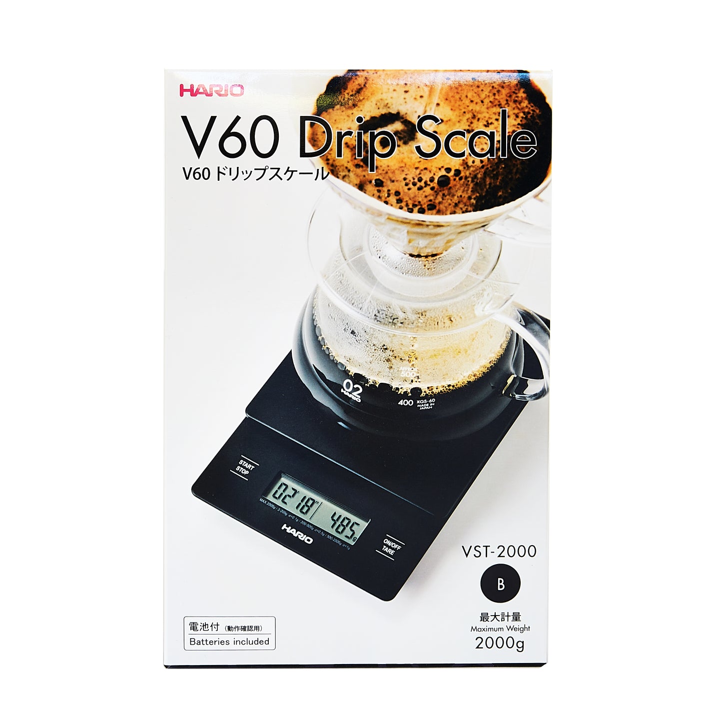 Hario Waage V60 Drip Scale Verpackung
