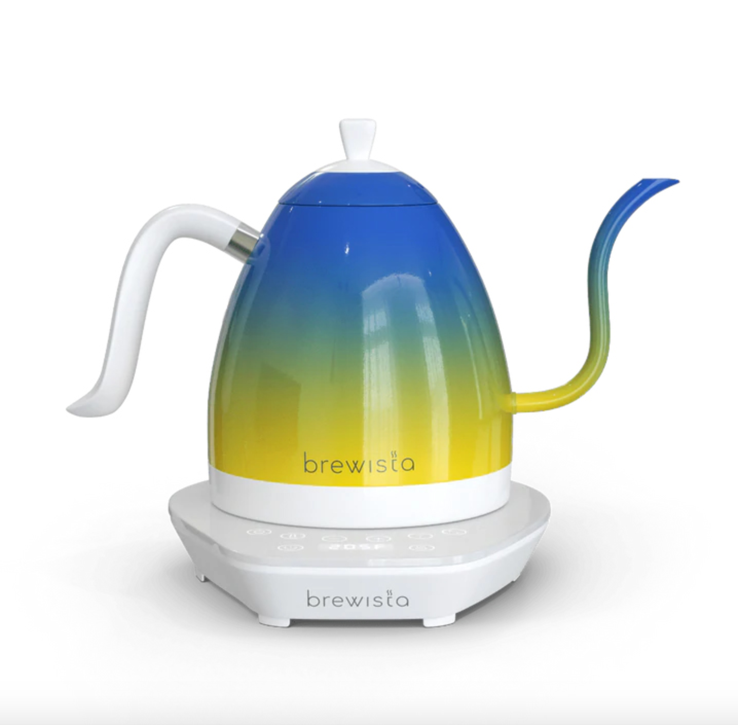 Brewista Wasserkocher Artisan Gooseneck, 1 l - Candy Blue for Ukraine Fundraising