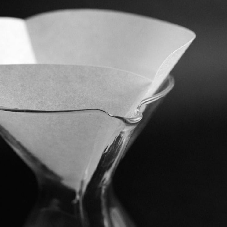 Sibarist Fast Cone Filterpapier XL in der Chemex