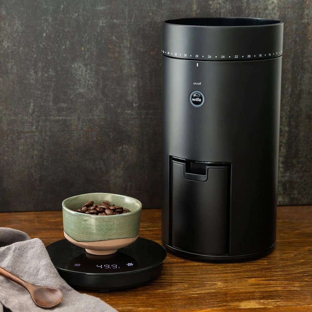 Wilfa WSFBS-200B Uniform+ elektrische Kaffeemühle Schwarz