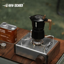 Laden Sie das Bild in den Galerie-Viewer, MHW-3BOMBER Double Valve Moka Pot Espressokocher 100 ml
