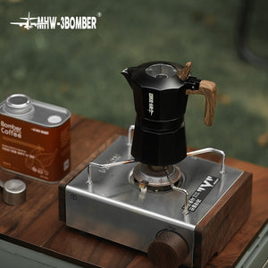 MHW-3BOMBER Double Valve Moka Pot Espressokocher 100 ml