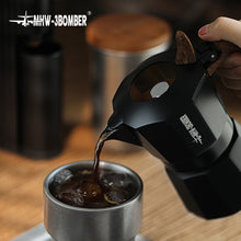 Laden Sie das Bild in den Galerie-Viewer, MHW-3BOMBER Double Valve Moka Pot Espressokocher 100 ml
