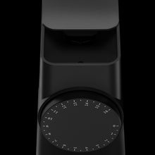 Load image into Gallery viewer, Timemore Sculptor 064/064S elektrische Kaffeemühle schwarz, Einstellrad und magnetischer Deckel Bohnenbehälter