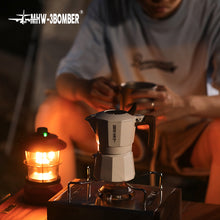 Laden Sie das Bild in den Galerie-Viewer, MHW-3BOMBER Double Valve Moka Pot Espressokocher 100 ml