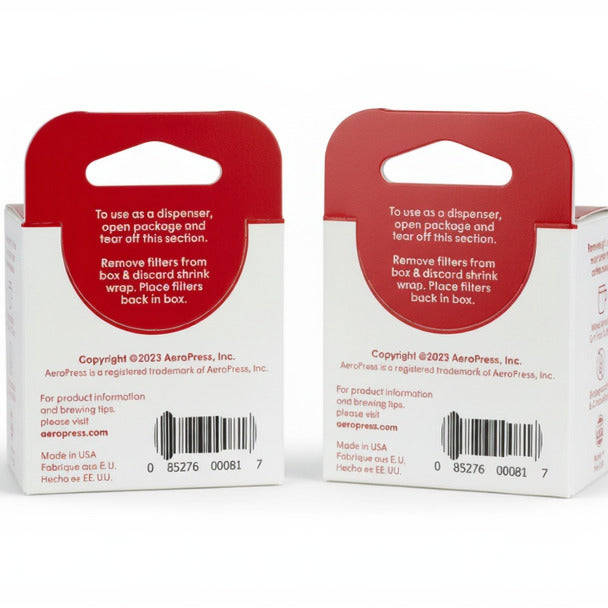 AeroPress Replacement Filters 2-Pack (700 pcs) Paper Filters - A002VK