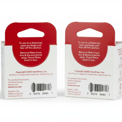 AeroPress Replacement Filters 2-Pack (700 pcs) Paper Filters - A002VK