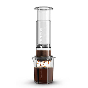 AeroPress XL Clear Coffee Maker, incl. carafe + paper filters