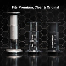 Load image into Gallery viewer, AeroPress Premium Coffee Press Kaffeebereiter aus Glas und Edelstahl