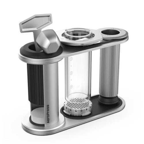 AeroPress Stainless Steel Organizer für AeroPress Premium, Clear und Original
