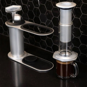 AeroPress Stainless Steel Organizer für AeroPress Premium, Clear und Original
