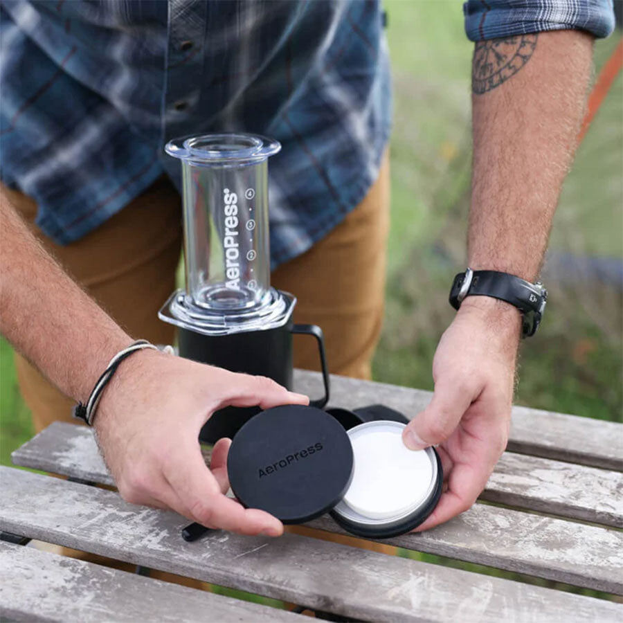AeroPress Travel Filter Holder Black, Filterhalter für unterwegs