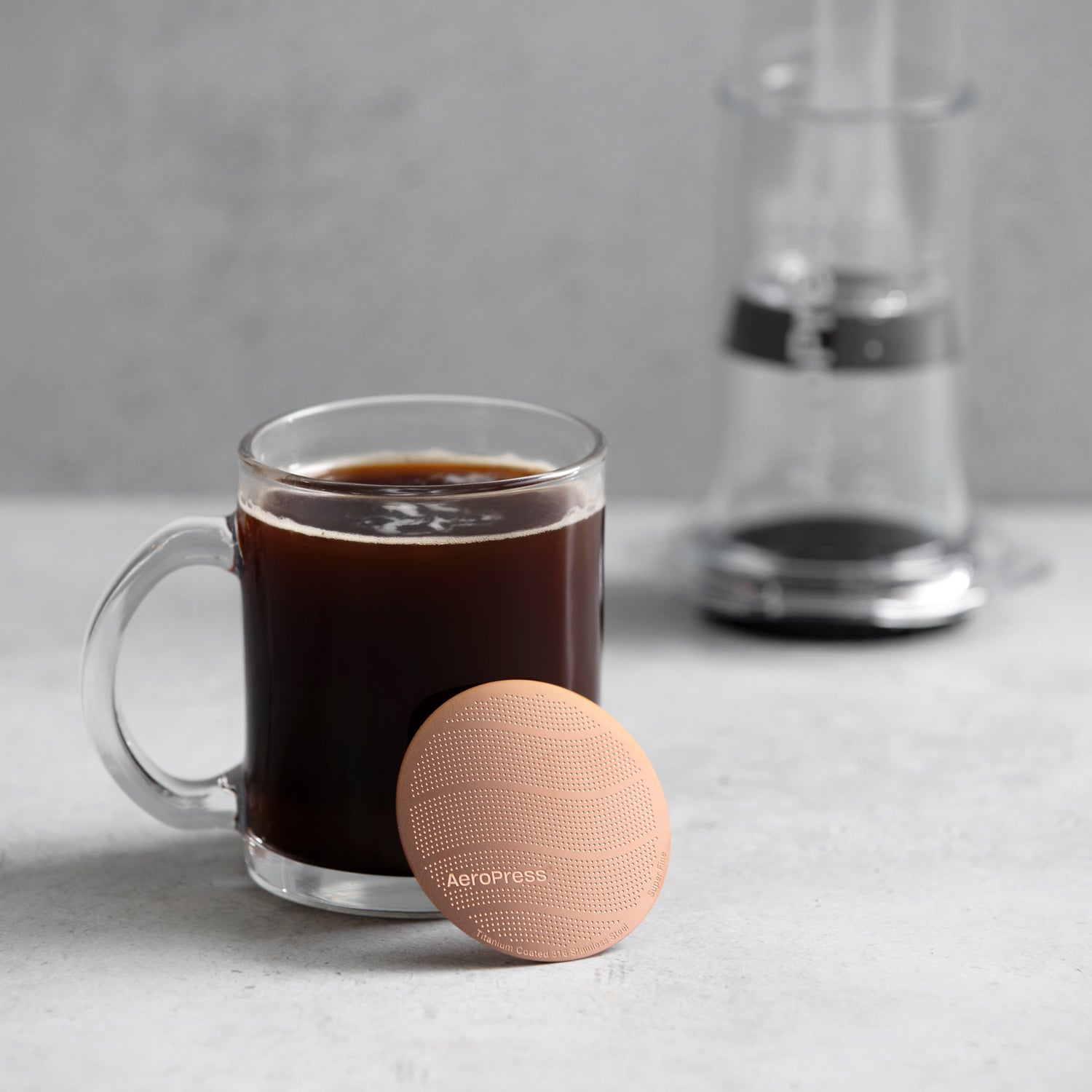 AeroPress Gold Tone Filter, Permanentfilter für AeroPress