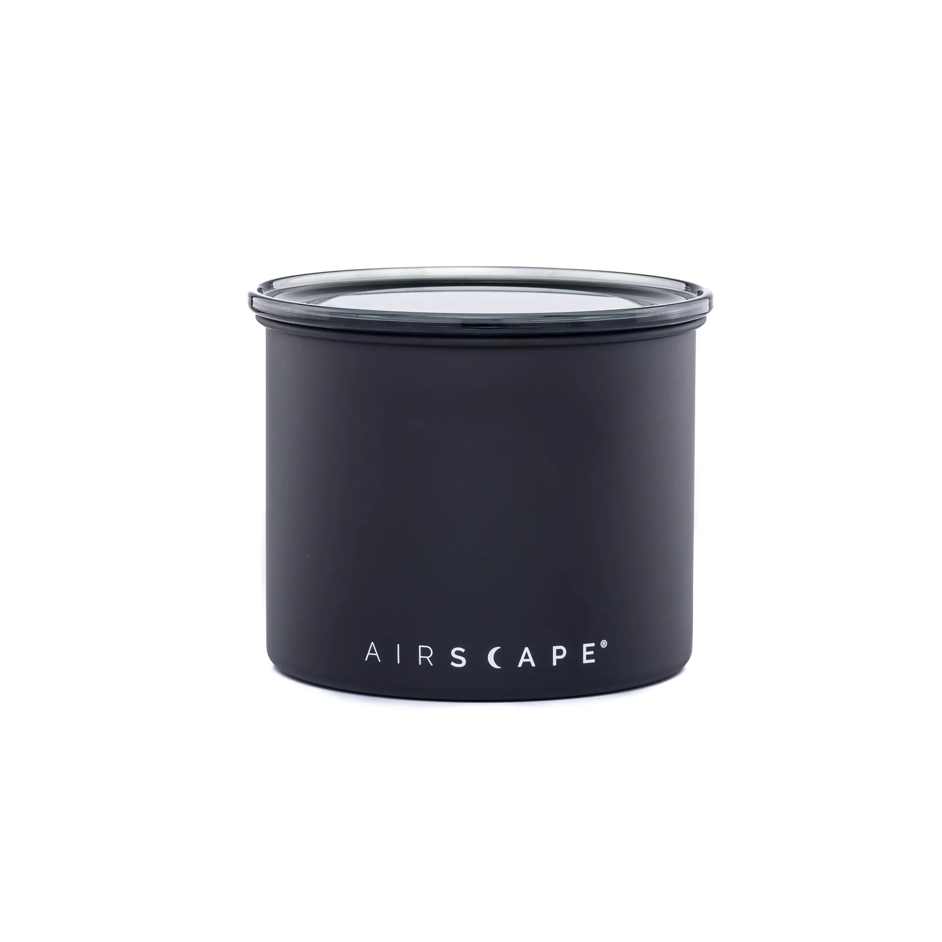 Airscape Edelstahl-Aufbewahrungsdose für Kaffee 250g Schwarz