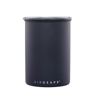 Airscape Edelstahl-Aufbewahrungsdose für Kaffee 500g Schwarz
