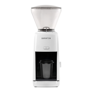 Baratza Encore ESP elektrische Kaffeemühle weiß, Ansicht von vorne