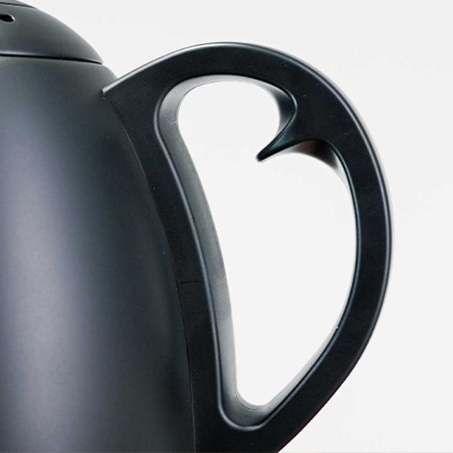 Bonavita Variable Temperature Digital Electric Kettle Wasserkocher Matte Black, Griff