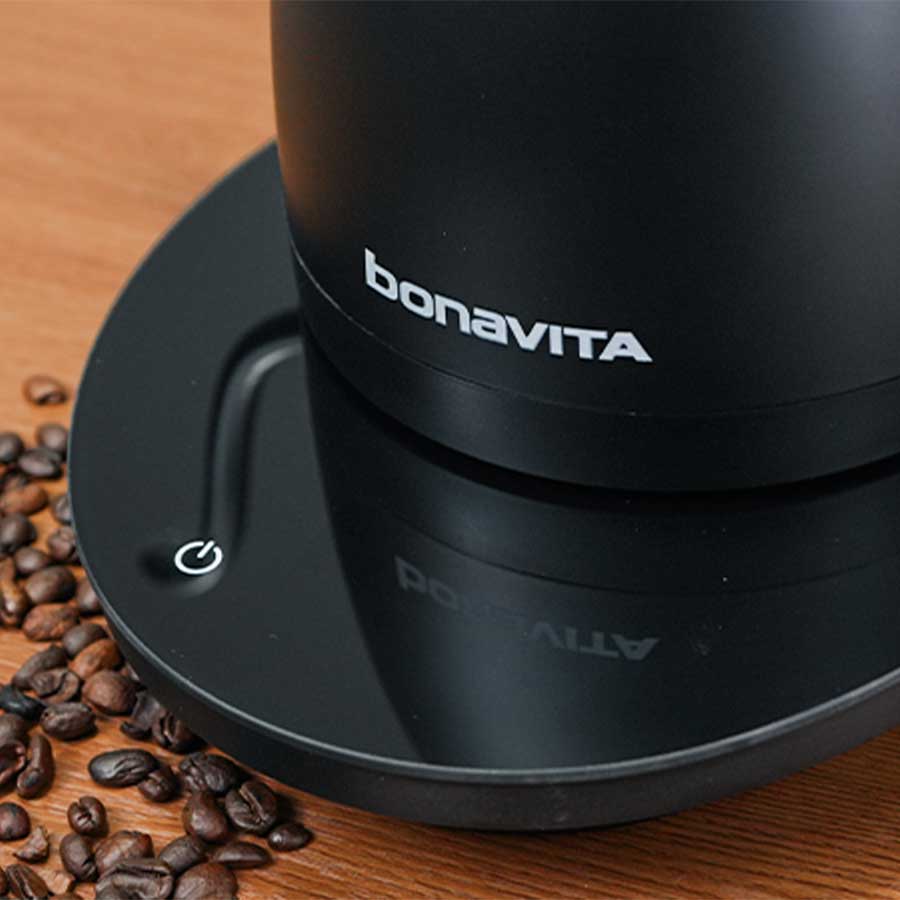 Bonavita Variable Temperature Digital Electric Kettle Wasserkocher Matte Black