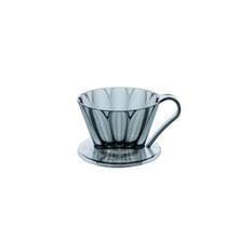 CAFEC Handfilter Flower Dripper Oval 101 Clear Black