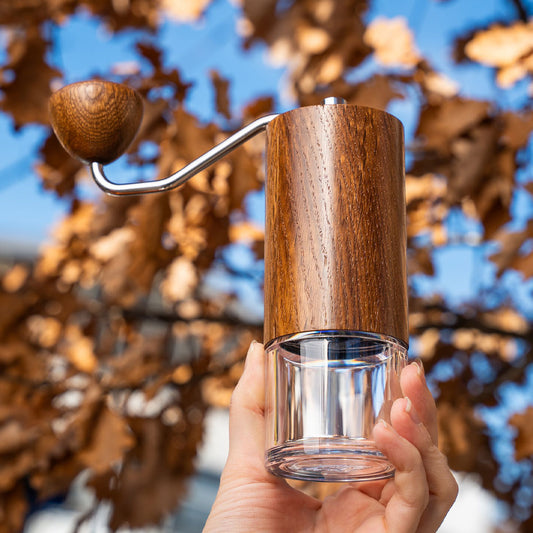 Comandante Kaffeemühle C40 MK4 Nitro Blade | Vintage Oak Classic