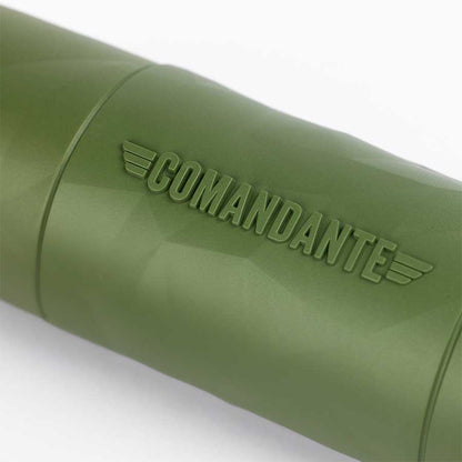Comandante Kaffeemühle X25 Trailmaster Forest, Nahaufnahme Mühlenbody