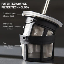 Laden Sie das Bild in den Galerie-Viewer, Espro P0 Ultralight Travel Coffee Press French Press für unterwegs, Meshfilter