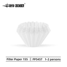 MHW-3BOMBER Cake Paper Filter Filterpapier 155, 50 Stück