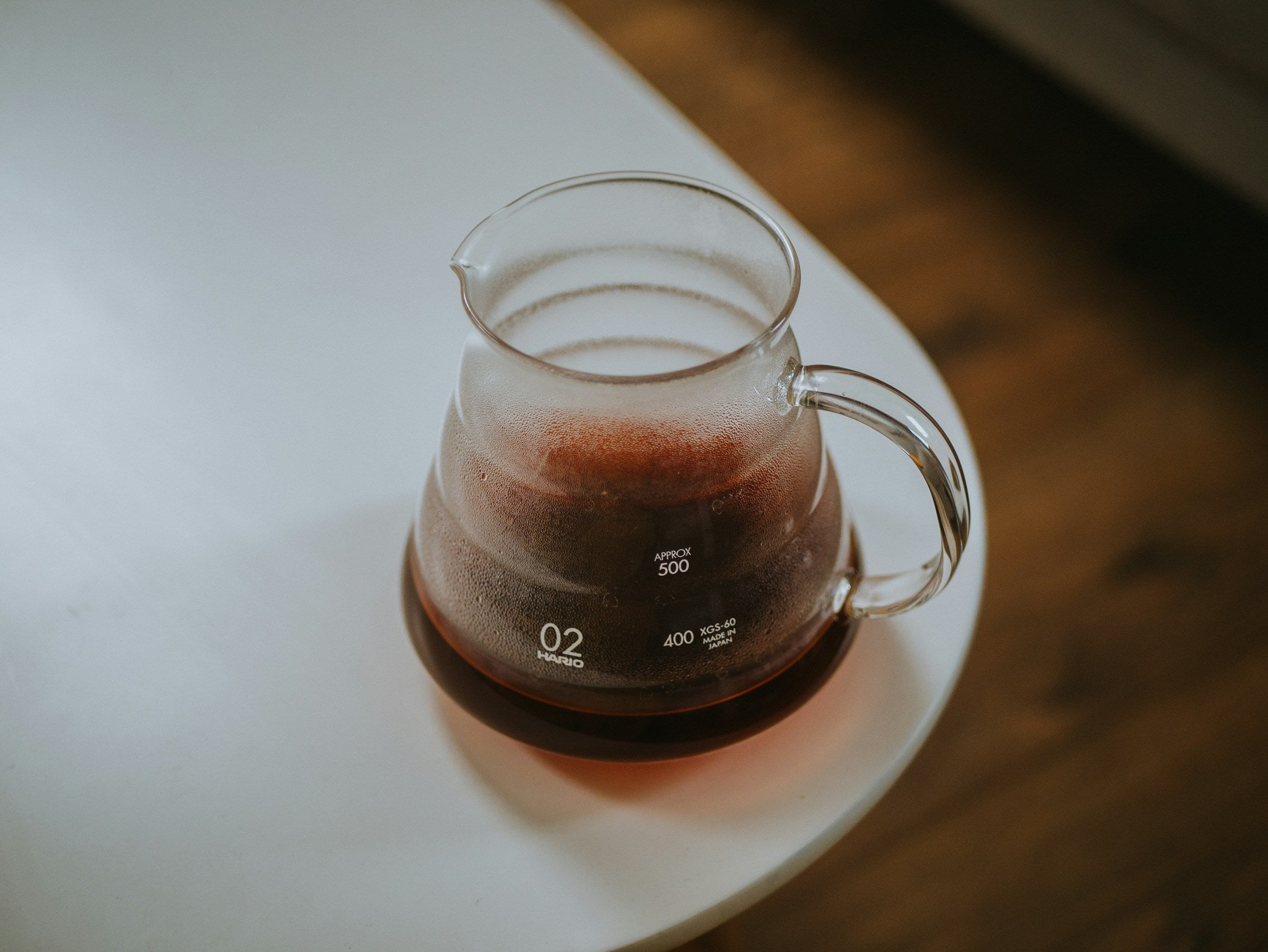 Filterkaffee in Hario Range Server Gr. 02