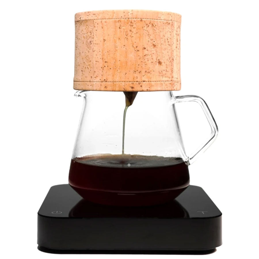 Graycano Cork Sleeve Pro Desert mit Graycano Dripper und Pourcano Server