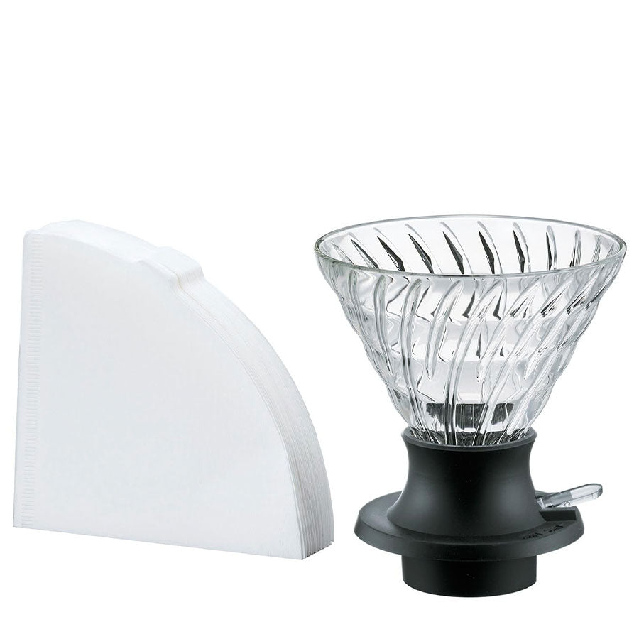 Hario V60 Switch Immersion Coffee Dripper schwarz 03