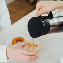 Load image into Gallery viewer, Hario Cold Brew Kaffeebereiter Mizudashi Coffee Pot 1l schwarz