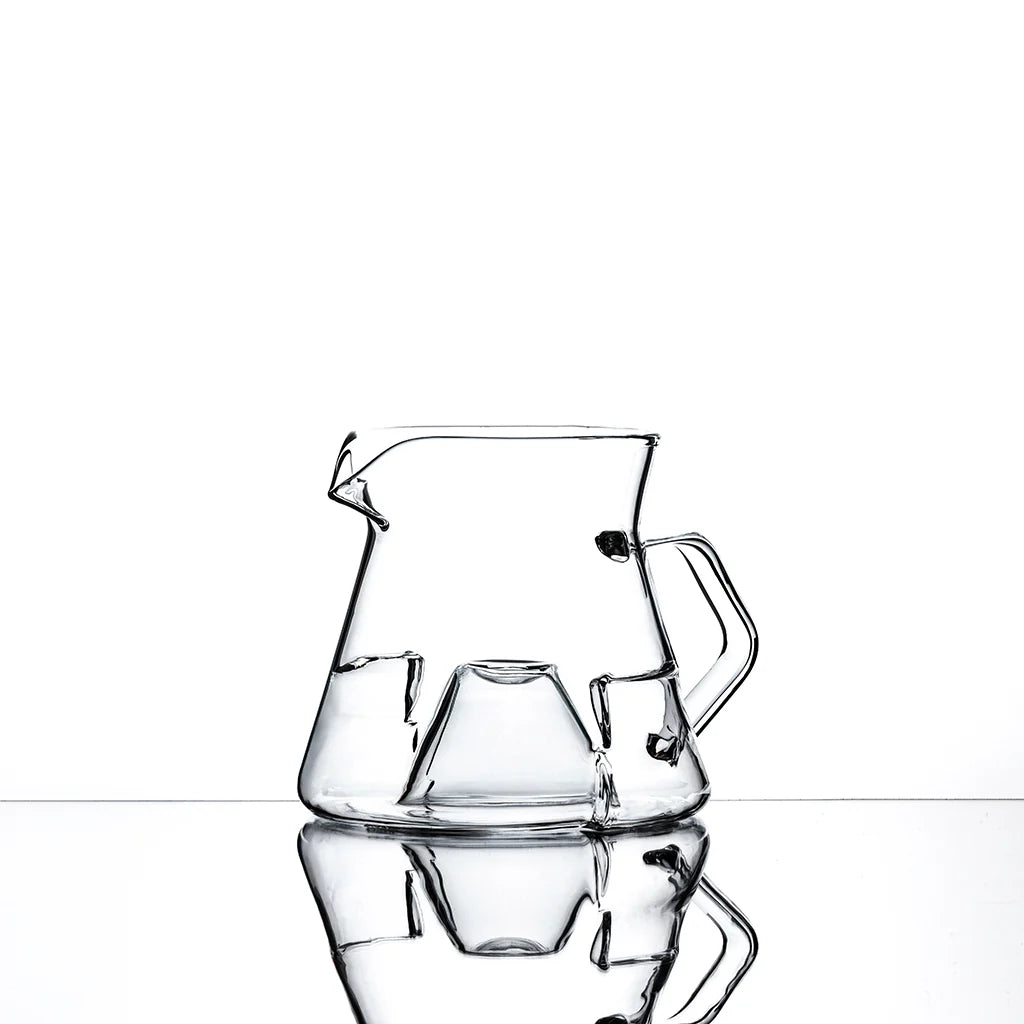 Icosa Cyclone Carafe Small 400 ml transparente Kaffeekaraffe