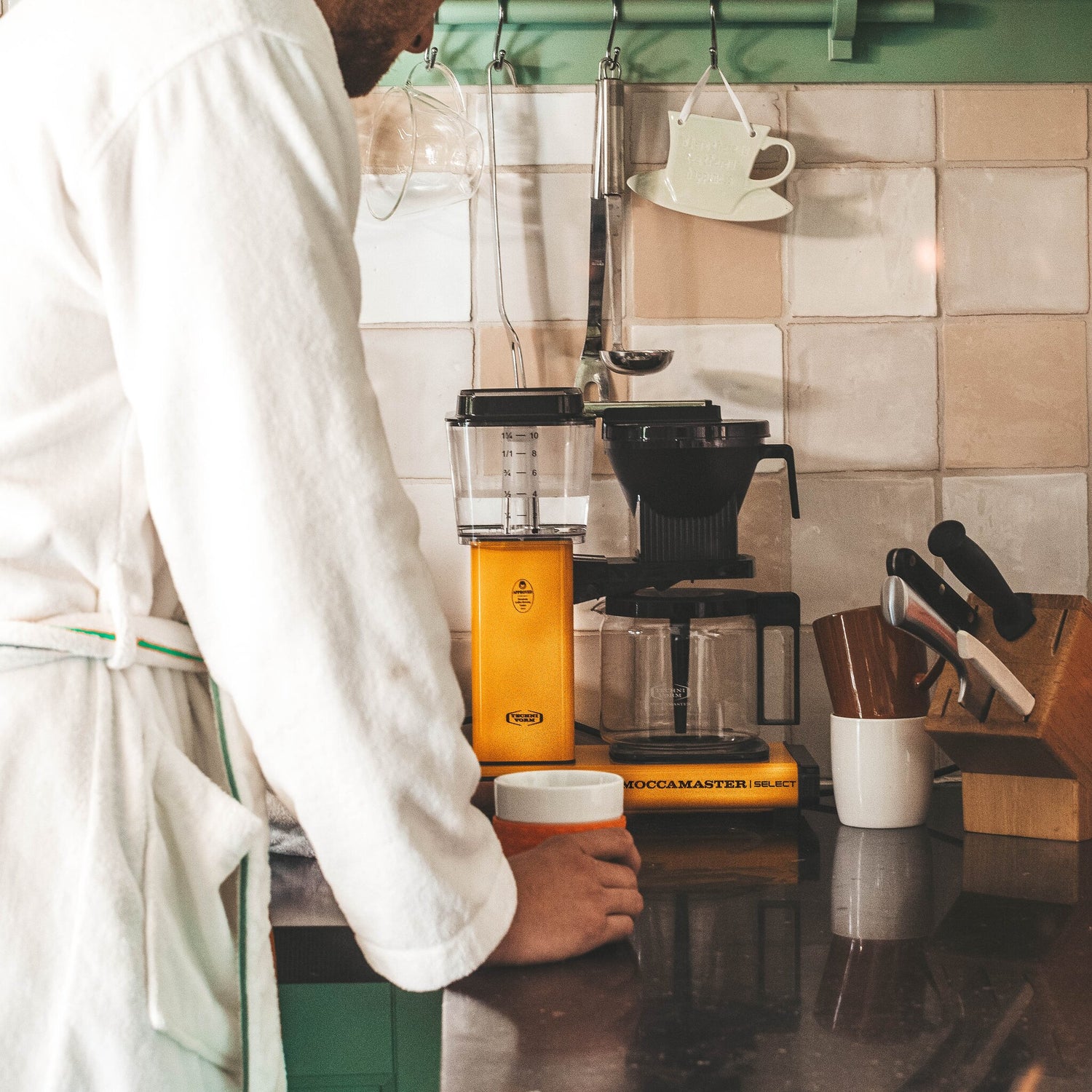 Moccamaster KBG Select Kaffeemaschine Yellow Pepper