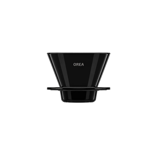 OREA O2 Dripper Tritan Darth Black Flat-Bottom Kaffeefilter
