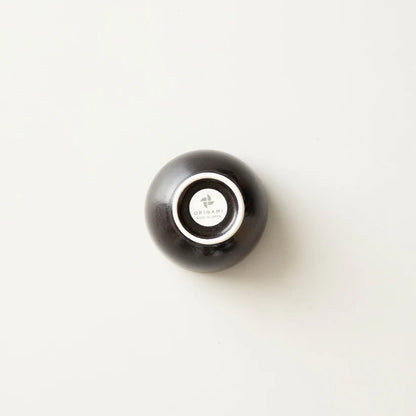 Origami Sensory Espresso Cup Round Black, Unterseite