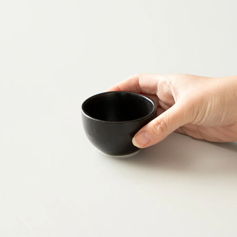 Origami Sensory Espresso Cup Round Black