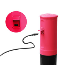 Laden Sie das Bild in den Galerie-Viewer, OutIn Nano tragbare elektrische Espressomaschine für unterwegs Crimson Red, USB-C Anschluss zum Aufladen