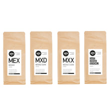 Load image into Gallery viewer, Probierpaket Espresso 4x 250g - 4 Espressosorten, gemischt