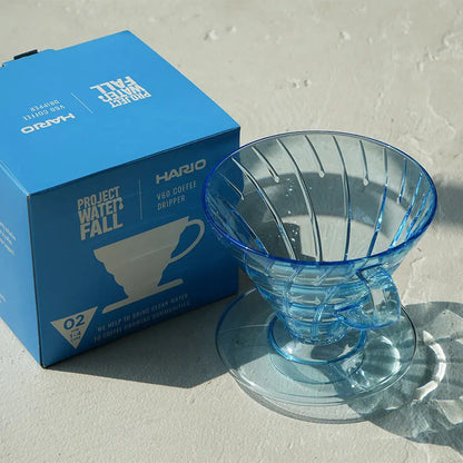 Spiralrippen des Hario Project Waterfall V60 Dripper 02