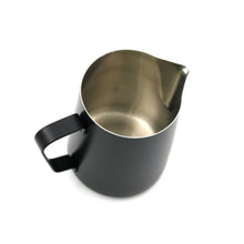 Laden Sie das Bild in den Galerie-Viewer, Rhinowares Classic Milk Pitcher Milchkännchen Schwarz, innen Edelstahl