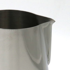 Rhinowares Classic Milk Pitcher Milchkännchen Edelstahl, Ansicht Ausguss