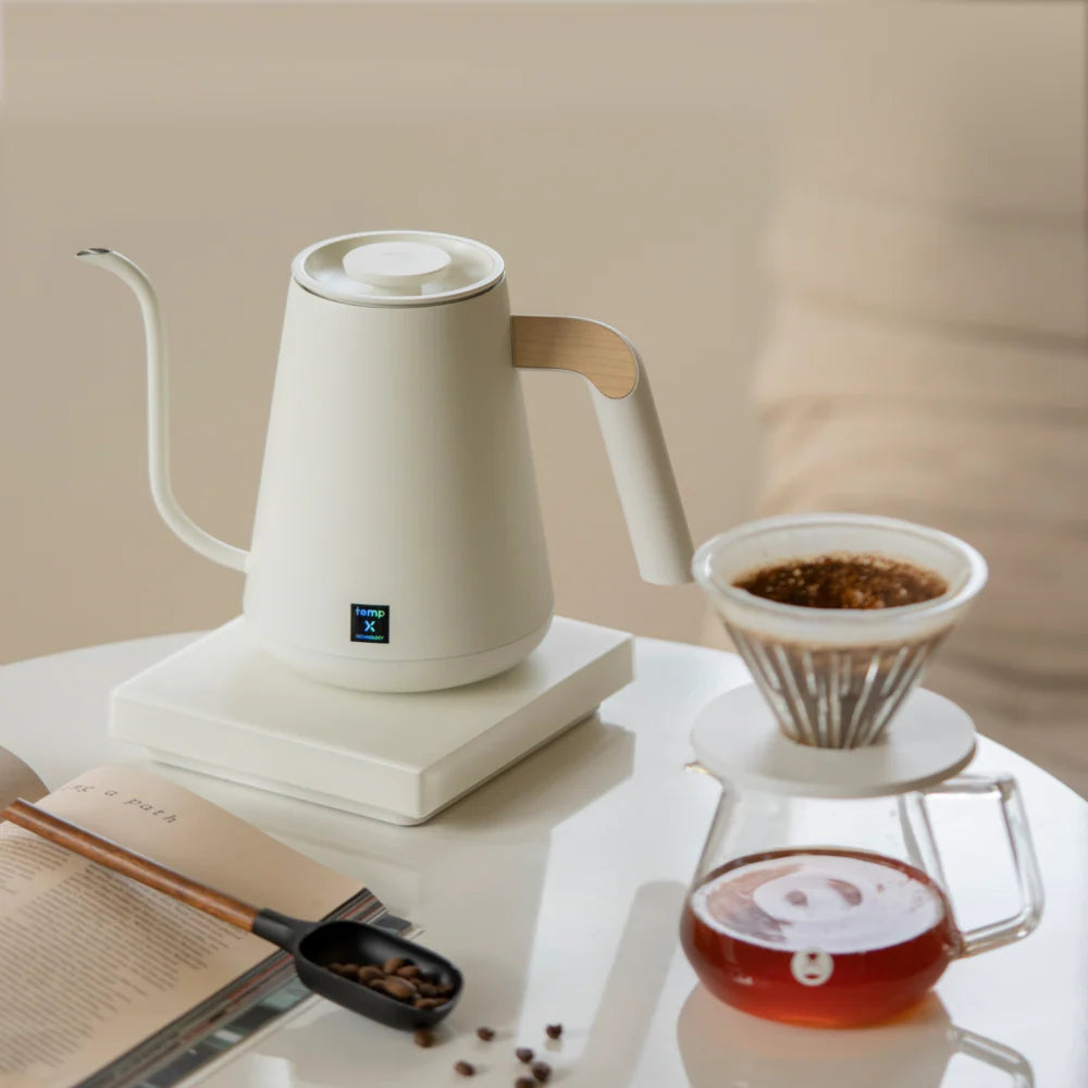 Timemore Wasserkocher Fish Pro X Electric Pour Over Kettle Weiß 900 ml