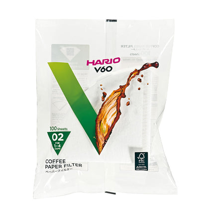 Hario V60 Filterpapier 02 100 Stück Made in Japan